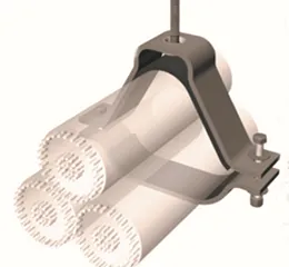 Abraçadeira Tripolar Suspensa